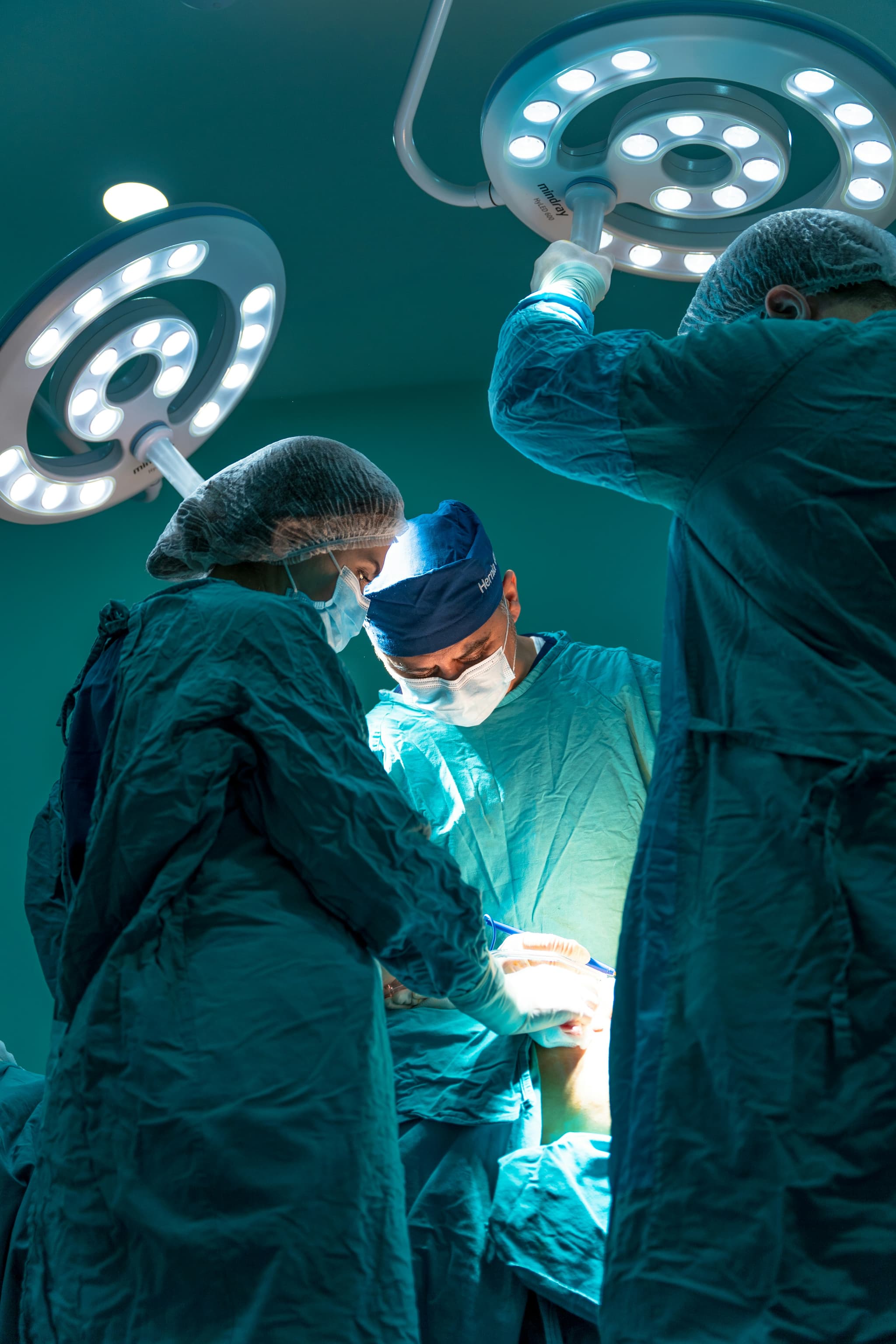 healthcare clinical care professional in medical setting